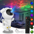 Roomara™ Astronaut Galaxy Star Projector – LED Nebula Night Light with Remote for Bedroom Atmosphere & Aesthetic Room Decor